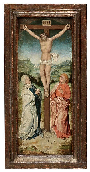 Crucifixion (oil on panel)