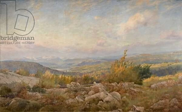 Cumberland Hills (oil on canvas)