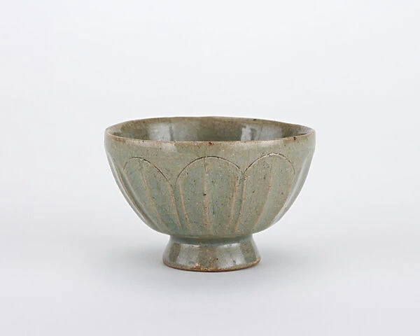 Cup, 11th century (stoneware with celadon glaze)