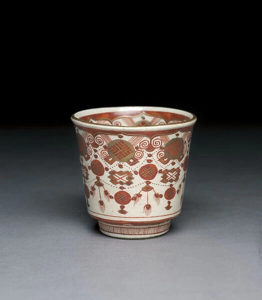 Cup, Kaga Province, Meiji era (porcelain)