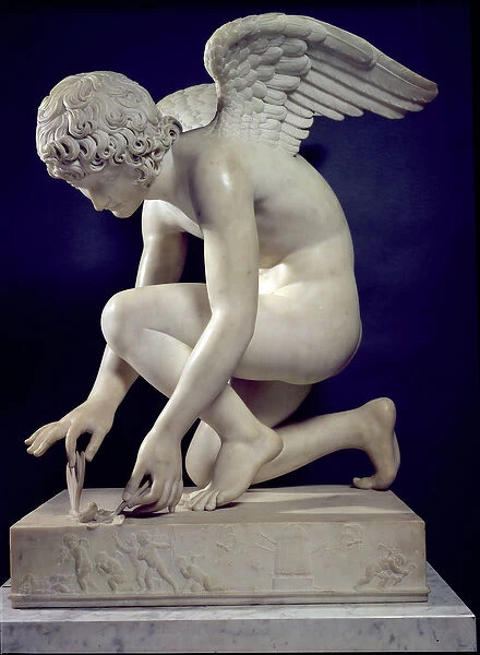 Cupid, 1817 (marble)