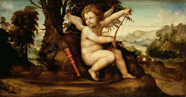 Cupid in a Landscape, c. 1510