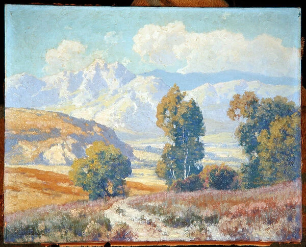 Cuyamaca Mountains, c. 1920 (oil on canvas)