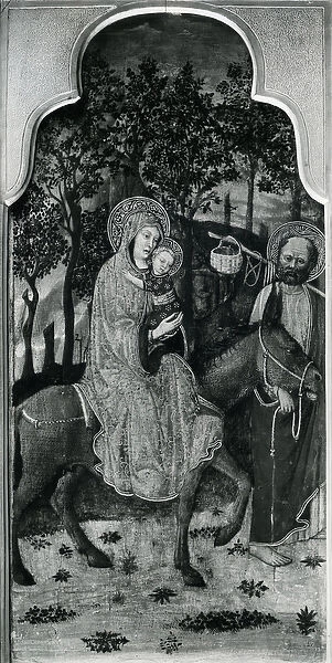 Cycle of the Life of the Virgin, Flight into Egypt, c. 1445 (oil on poplar panel