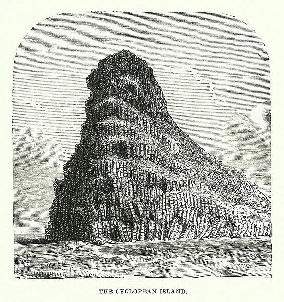 The Cyclopean Island (engraving)