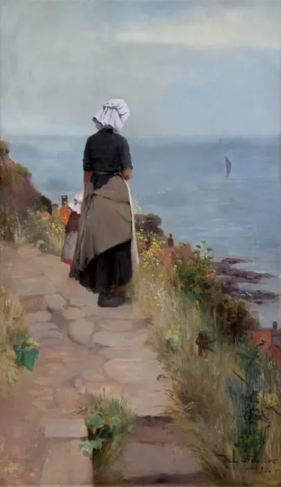Framed Print : Dadas Comin, 1892