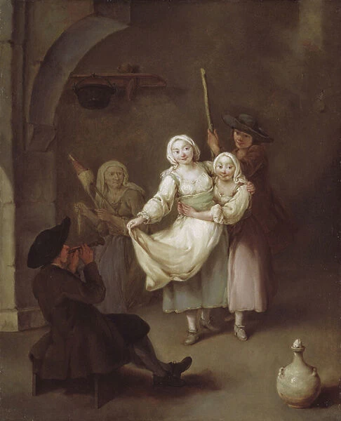 The Dance, c. 1750 (oil on canvas)