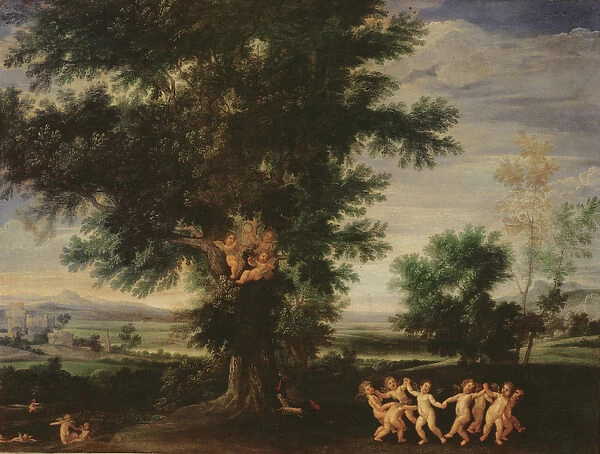 Dance of the Cupids, c. 1630 (oil on canvas)