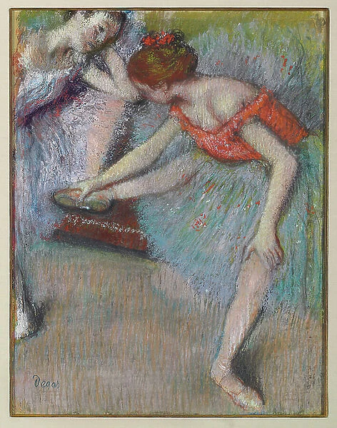 Dancers, c. 1896 (pastel on paper)