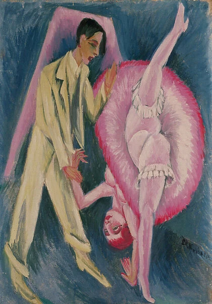 Dancing Couple, 1914 (oil on canvas)
