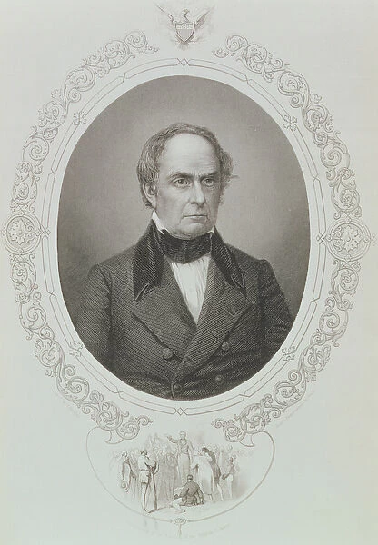 Daniel Webster, from The History of the United States, Vol. II, by Charles Mackay