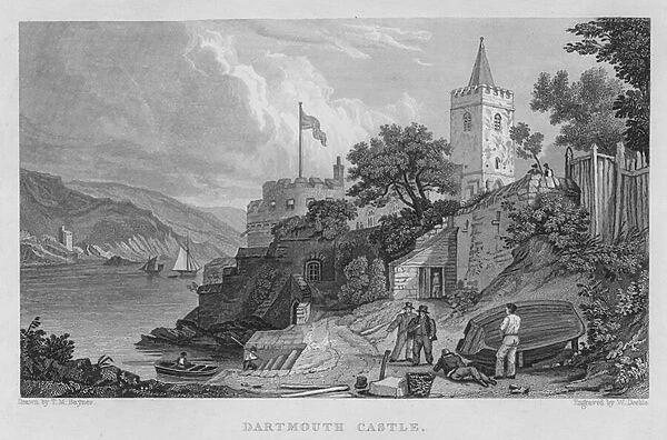 Dartmouth Castle (engraving)
