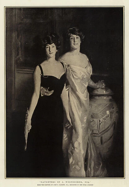 Daughters of A Wertheimer, Esquire (litho)