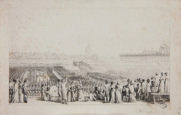 Day of the Champ de Mai, 1815 (engraving)