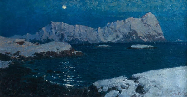Between Day and Night, Lofoten, 1894 (oil on canvas)