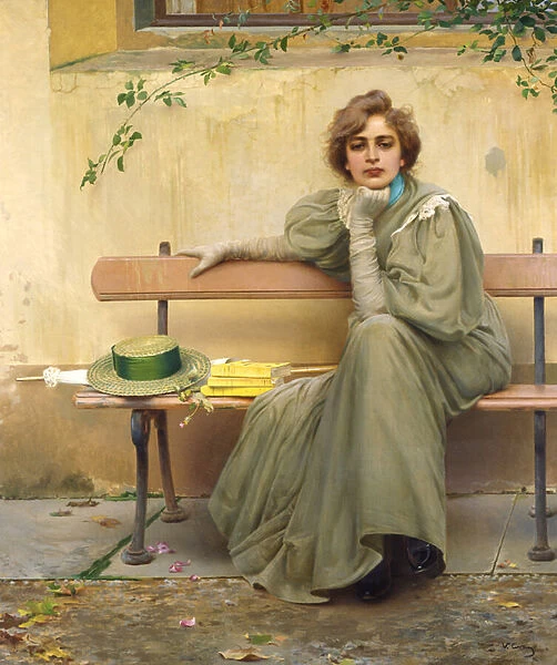 Daydream, 1896 (oil on canvas)