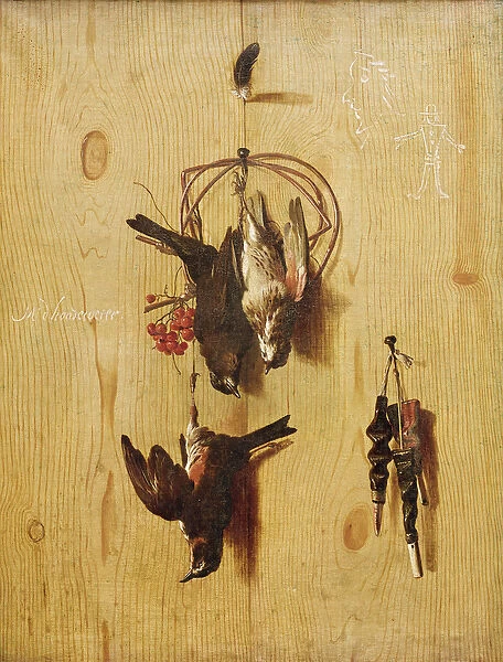 Dead Birds (oil on canvas)