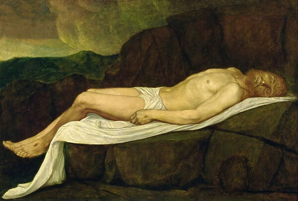 The Dead Christ, 1888 (oil on canvas)