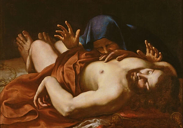 Dead Christ (oil on canvas)