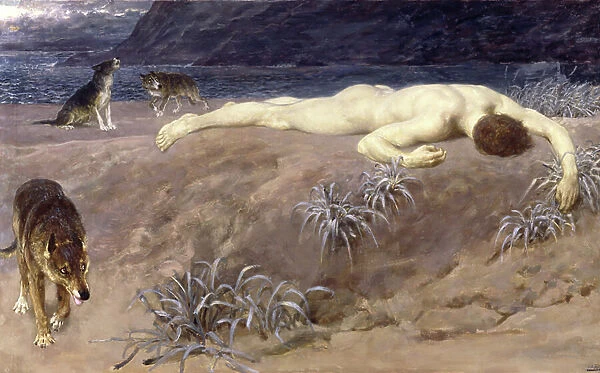 Dead Hector, 1892 (oil on canvas)