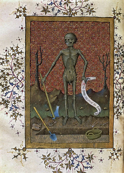 Death, Book of Hours, 15th century (manuscript)
