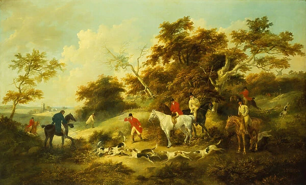 The Death of the Fox (oil on canvas)