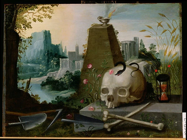 Death and Immortality (oil on wood)