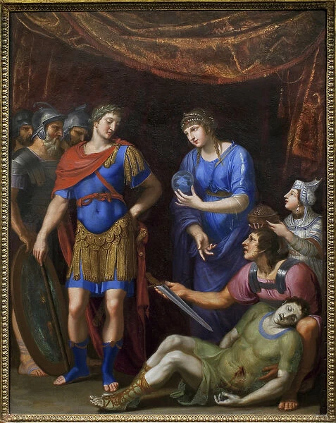The death of Marc Antoine (Marcus Antonius Marci Filius Marci Nepos, 83-30 BC)