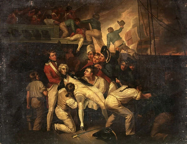 Death of Nelson, c. 1820 (oil on canvas)