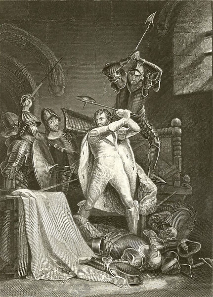 Death of Richard II (engraving)