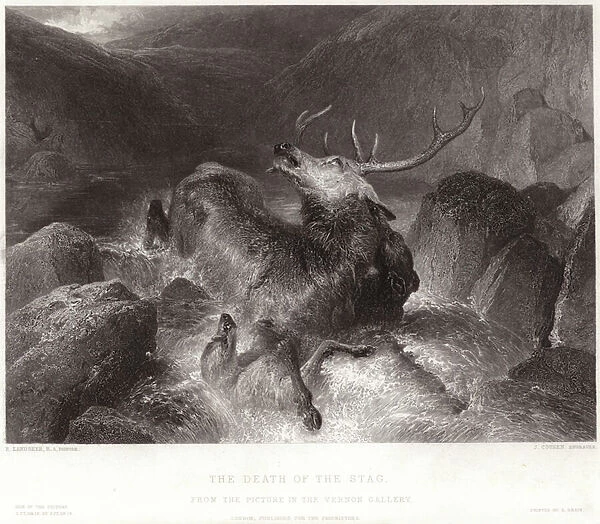 The Death of the Stag (engraving)