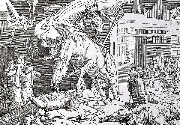 Death as Victor, from Another Dance of Death published by Georg Wigand in