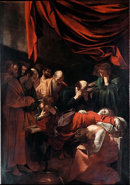 The Death of the Virgin, 1601-1605  /  1606 (oil on canvas)