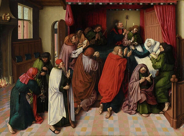 The Death of the Virgin, c. 1500 (oil on panel)