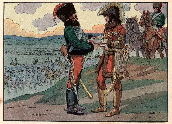 On December 2, 1805, on the evening of the battle of Austerlitz Joachim Murat (1767-1815