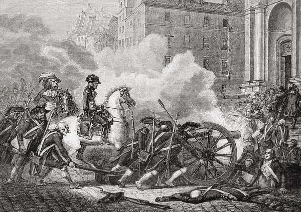 Defeat of the Parisian Sections, May 1795, from Histoire de la Revolution Francaise