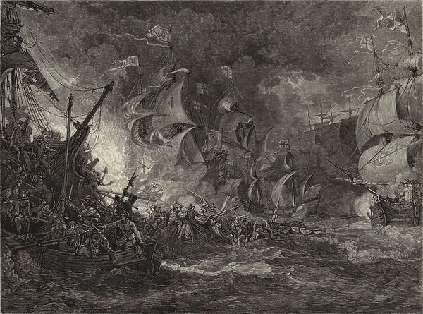Defeat of the Spanish Armada (engraving)