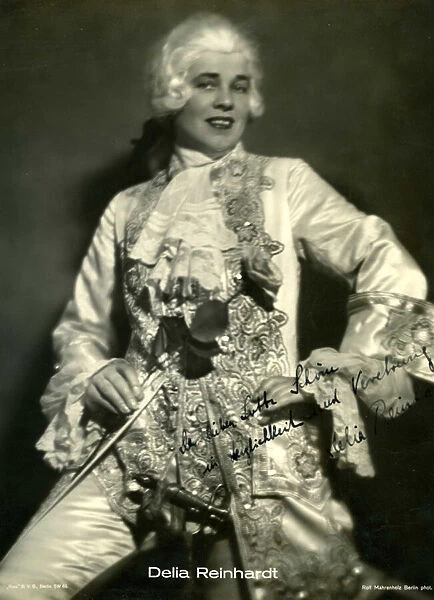Delia Reinhardt (1892-1974) in 'Le Nozze di Figaro'