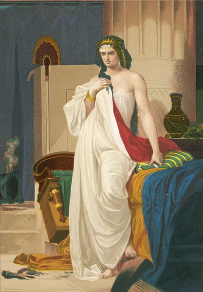 Delilah. LLM454666 Delilah by Baader, Louis (1828-1919); Private Collection; (add.info.