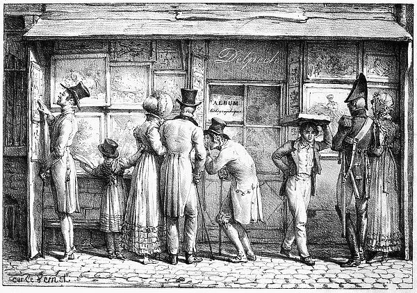 Delpechs Lithographic Print Shop, c. 1818 (litho)