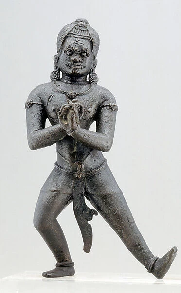 Demonic Deity, Lopburi culture (bronze)