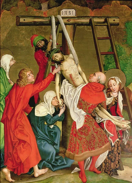 The Deposition, from the Altarpiece of the Dominicans, c. 1470-80 (oil on panel)