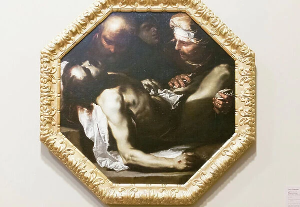 Deposition of Christ, 1663 circa, Luca Giordano (oil on canvas)