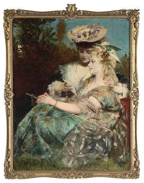 Der Liebesbrief, 1875 (oil on panel)