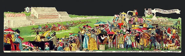Derby Day: the race (chromolitho)