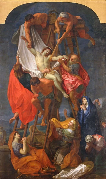 Descent from the Cross, c. 1680 (oil on canvas)
