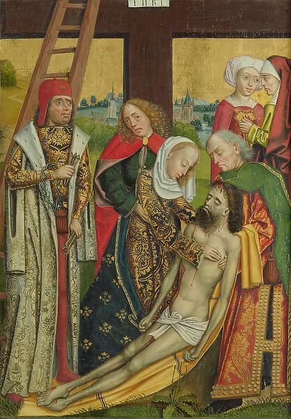 Descent from the Cross, from the Dome Altar, 1499 (tempera on panel)