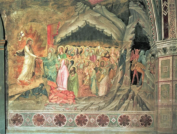 The Descent into Limbo, from the Spanish Chapel, 1366-88 (fresco)