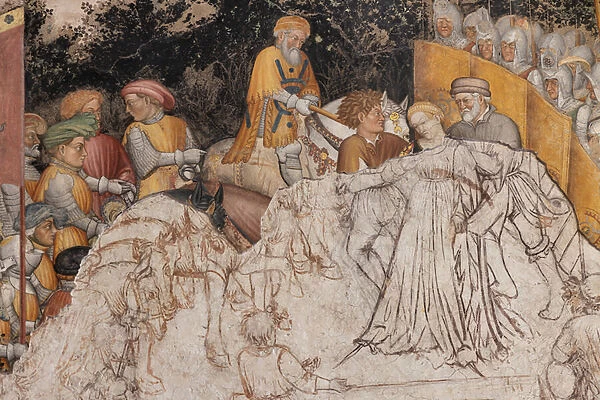 Detail: 'Martyrdom of Rhea Silvia', 1411-12