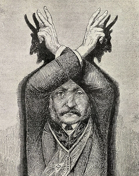 Devil Worship, from The Freemason, by Eugen Lennhoff, published 1932 (litho)